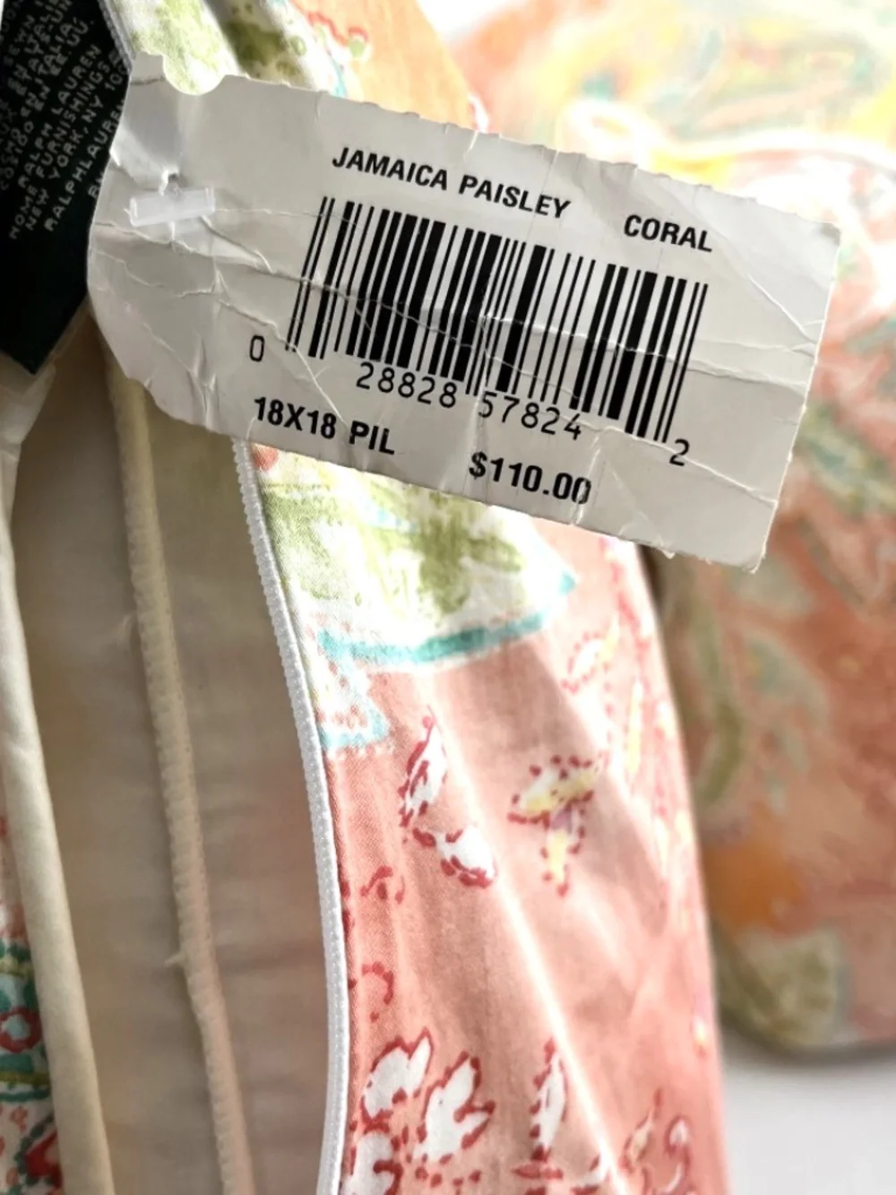 Ralph Lauren Jamaica Paisley Coral 18